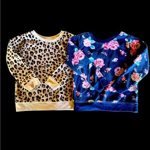 Garanimals Leopard and Floral Kids Sweatshirts